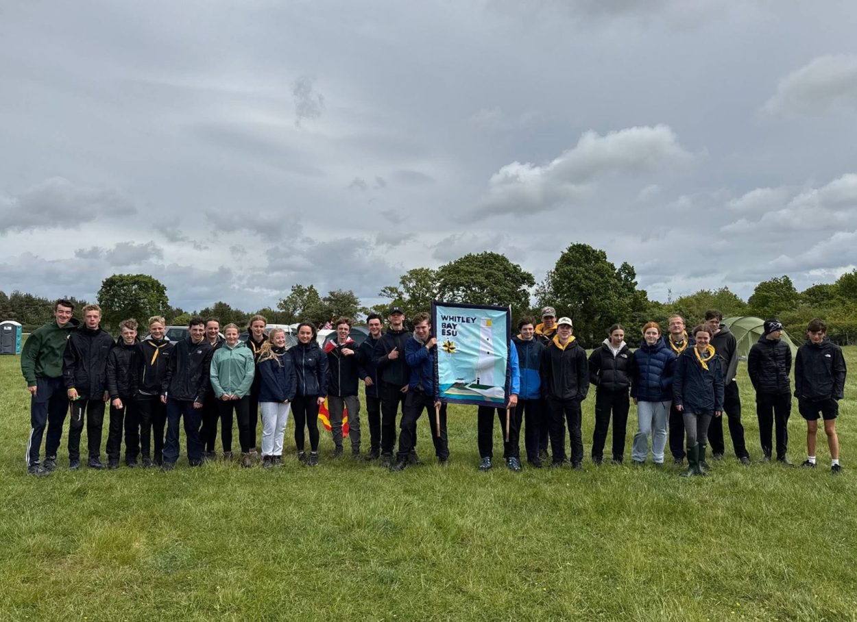 Whitley Bay Explorer Scouts at Camp Northumbria 2025